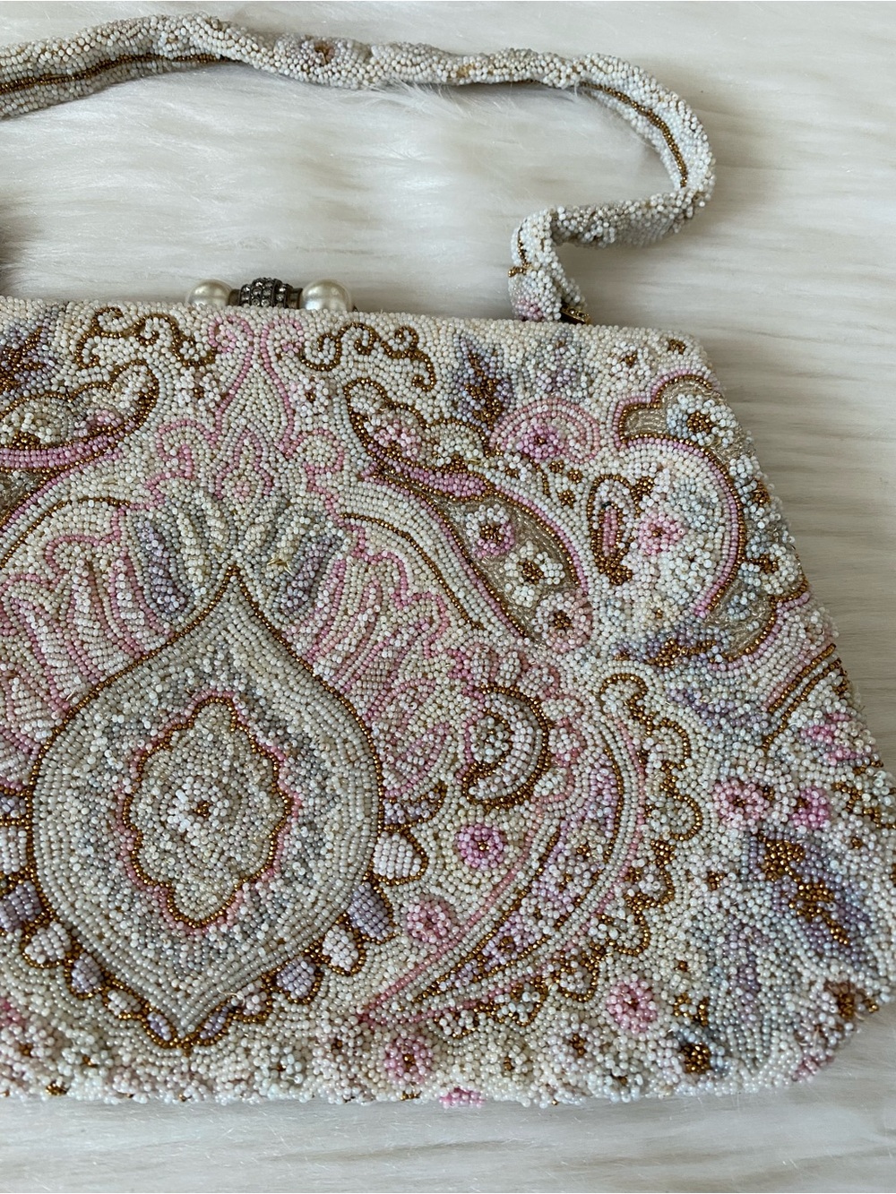 Ed B Robinson Beaded 1950’s Handbag - Picture 3 of 14